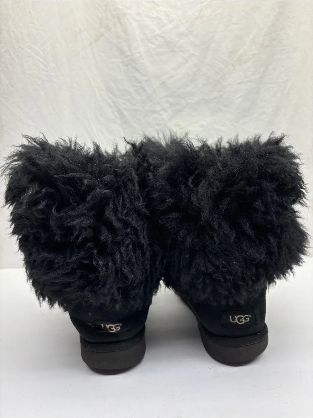 UGG Australia Mongolian short boots, SZ 7, box 3